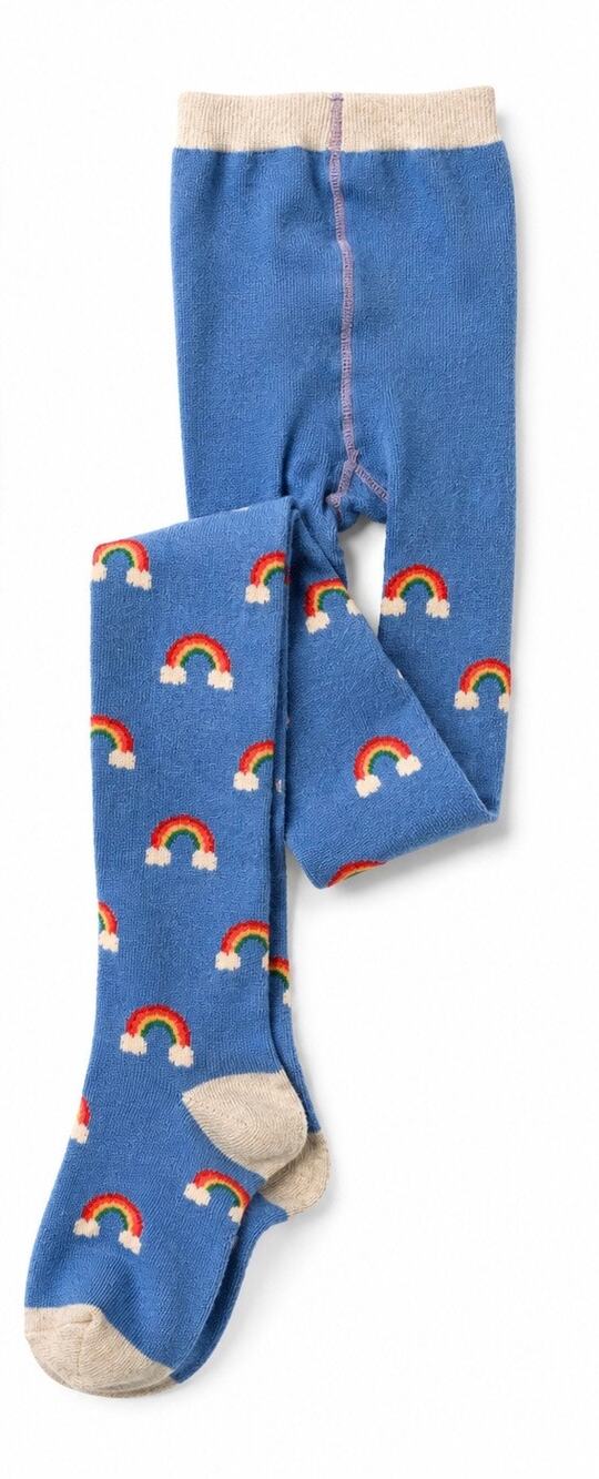 Baby Boden Girls' Rainbow Baby Tights 3-4Y